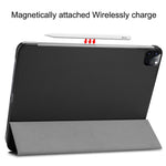 Leather Cover for iPad Air 13 (2026) / (2025) / (2024) / Pro 12.9 (2022) / (2021) / (2020) / (2018) Folio Stand Auto Sleep / Wake Tablet Case