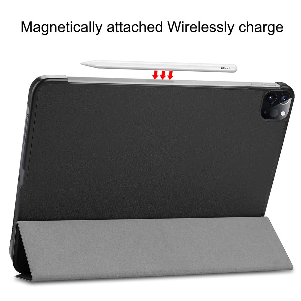Leather Cover for iPad Air 13 (2026) / (2025) / (2024) / Pro 12.9 (2022) / (2021) / (2020) / (2018) Folio Stand Auto Sleep / Wake Tablet Case