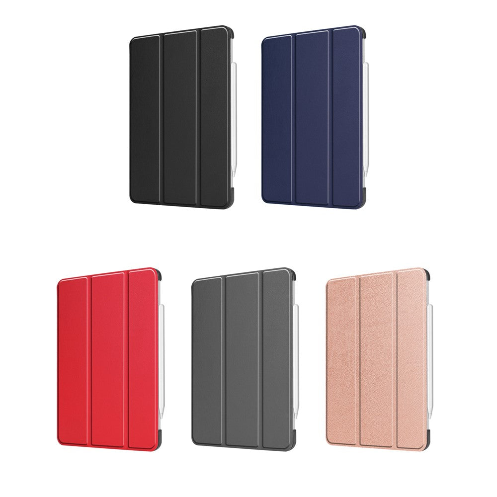 Leather Cover for iPad Air 13 (2026) / (2025) / (2024) / Pro 12.9 (2022) / (2021) / (2020) / (2018) Folio Stand Auto Sleep / Wake Tablet Case