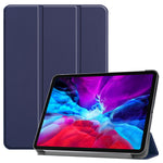 Leather Cover for iPad Air 13 (2026) / (2025) / (2024) / Pro 12.9 (2022) / (2021) / (2020) / (2018) Folio Stand Auto Sleep / Wake Tablet Case