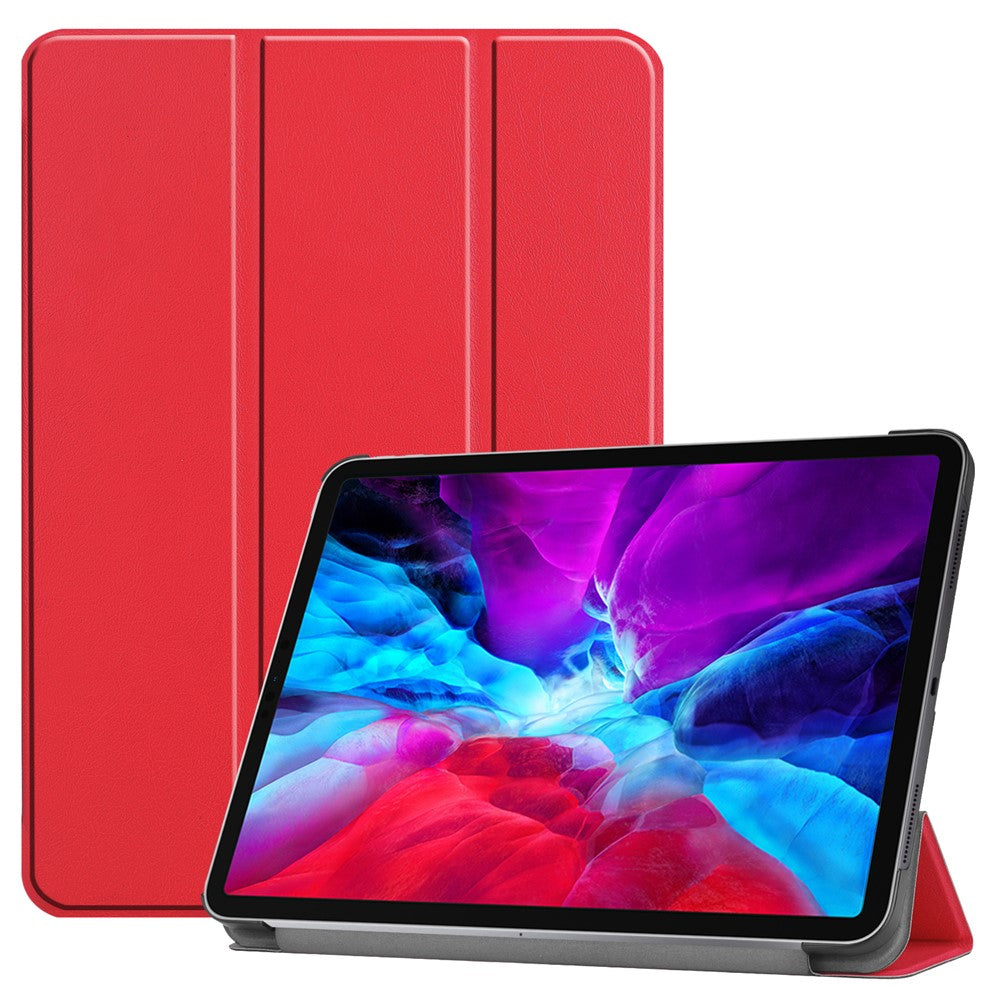 Leather Cover for iPad Air 13 (2026) / (2025) / (2024) / Pro 12.9 (2022) / (2021) / (2020) / (2018) Folio Stand Auto Sleep / Wake Tablet Case