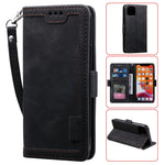 Retro Splicing Style Wallet Stand Leather Phone Case for iPhone 11 6.1 inch