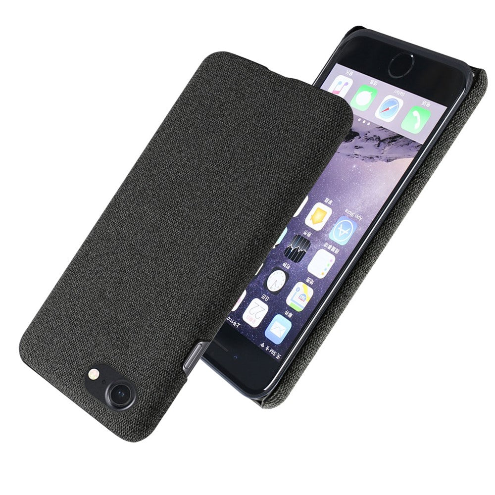 Cloth Texture Hard Plastic Case for iPhone SE (2020) / SE (2022) / 7 / 8 4.7 inch