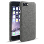 Cloth Texture Hard Plastic Case for iPhone SE (2020) / SE (2022) / 7 / 8 4.7 inch