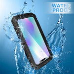 R-JUST Shockproof Dustproof Waterproof 360° Protective Shell with Kickstand for iPhone 11 6.1 inch