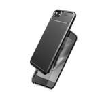 Carbon Fiber TPU Soft Cell Phone Case for iPhone SE (2020)/SE (2022)/8/7