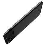 Carbon Fiber TPU Soft Cell Phone Case for iPhone SE (2020)/SE (2022)/8/7