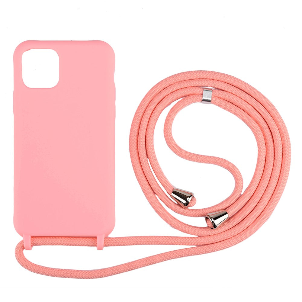 Mjukt TPU-skal med multifunktionsrem för iPhone 11 6,1 tum Integrerad gjuten design