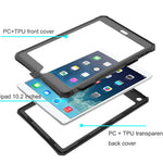 IP68 Waterproof Drop-proof Dust-proof Tablet Cover Swimming Rafting Protective Case for iPad 10.2 (2021) / (2020) / (2019)