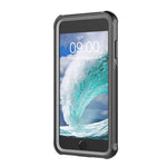 All-wrapped Anti-drop PC Cell Phone Case Built-in PET Screen Film for iPhone 8 Plus/7 Plus/6s Plus/6 Plus