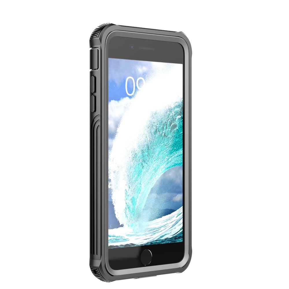 All-wrapped Anti-drop PC Cell Phone Case Built-in PET Screen Film for iPhone 8 Plus/7 Plus/6s Plus/6 Plus