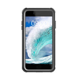 All-wrapped Anti-drop PC Cell Phone Case Built-in PET Screen Film for iPhone 8 Plus/7 Plus/6s Plus/6 Plus