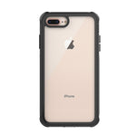All-wrapped Anti-drop PC Cell Phone Case Built-in PET Screen Film for iPhone 8 Plus/7 Plus/6s Plus/6 Plus