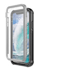 Drop-proof All-wrapped Plastic Phone Shell Built-in PET Screen Film for iPhone 11 Pro Max 6.5 inch