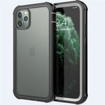 Drop-proof All-wrapped Plastic Phone Shell Built-in PET Screen Film for iPhone 11 Pro Max 6.5 inch