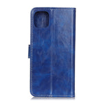 Crazy Horse Texture Wallet Stand Leather Phone Cover for iPhone 12 Pro Max 6.7 inch