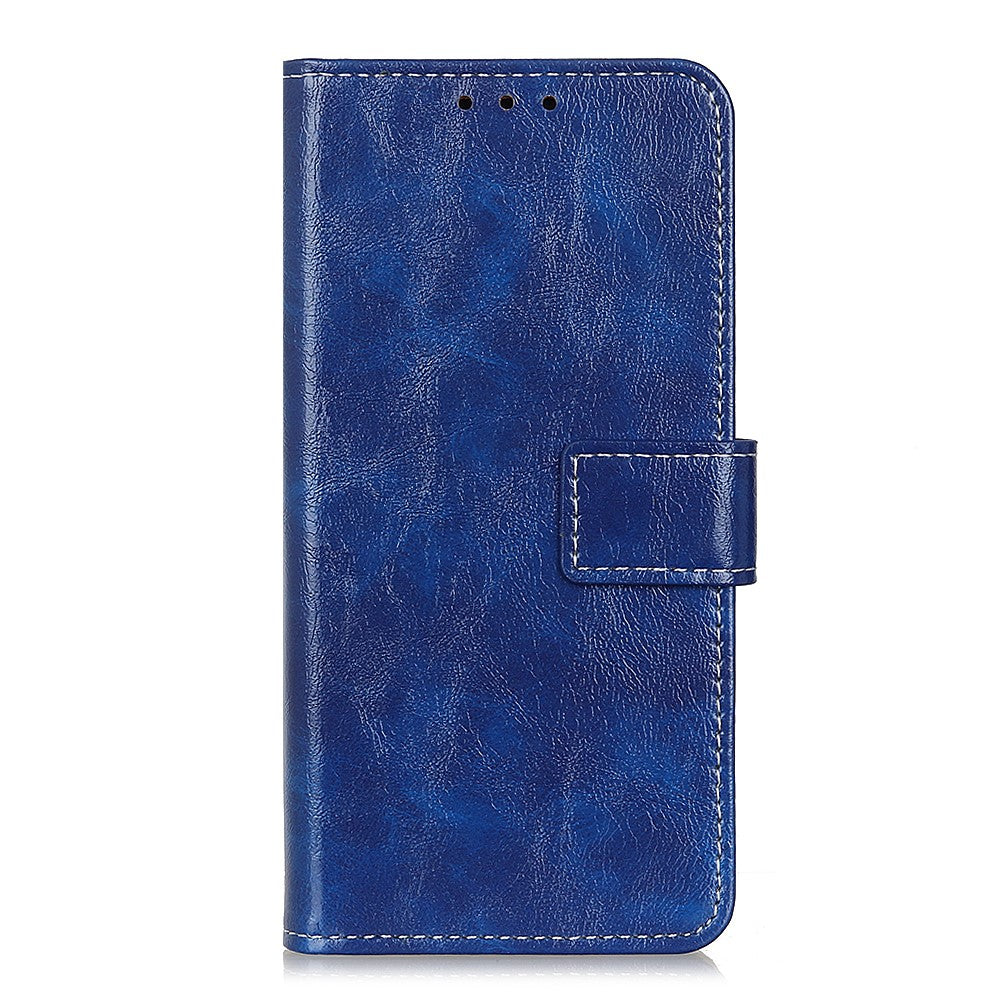 Crazy Horse Texture Wallet Stand Leather Phone Cover for iPhone 12 Pro Max 6.7 inch