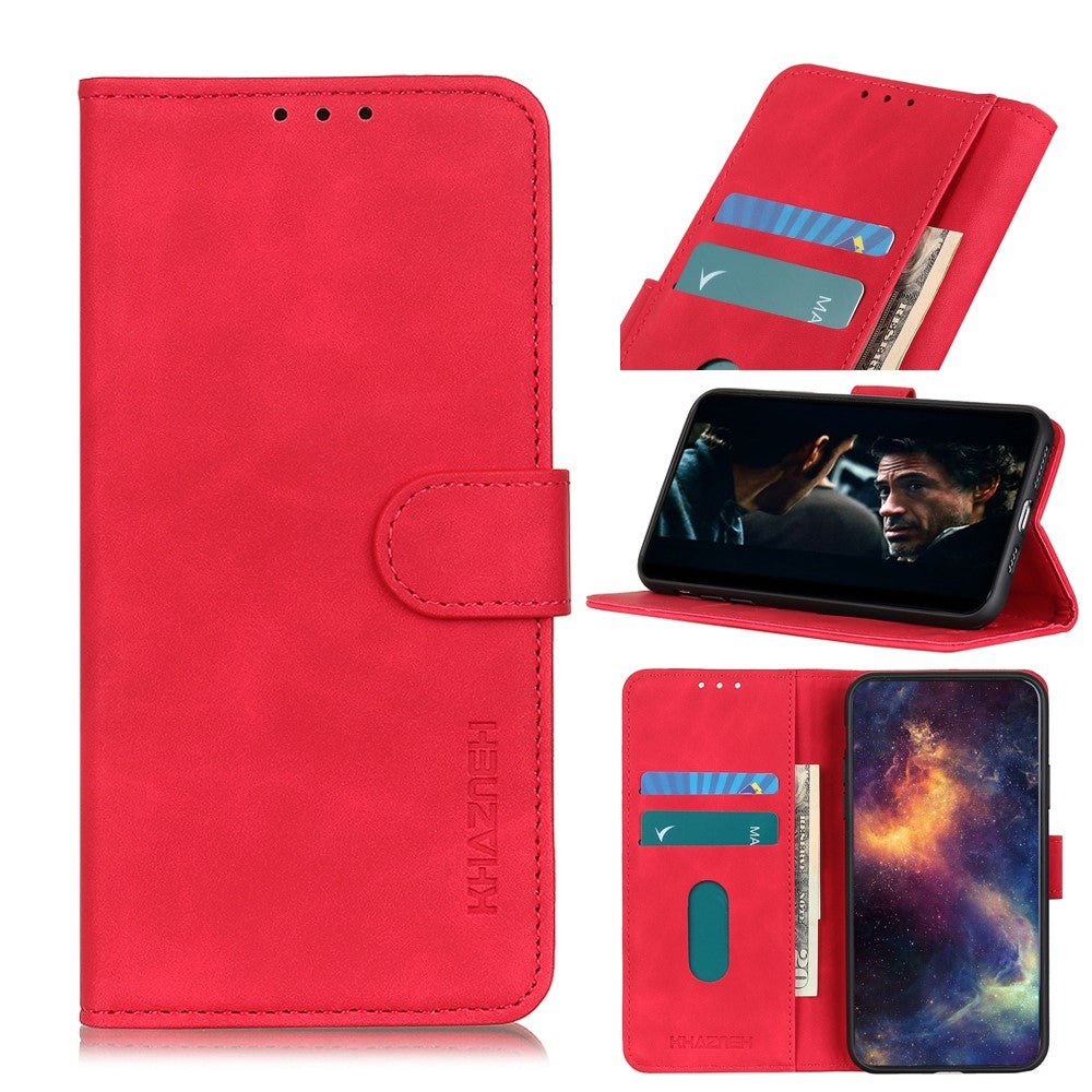 KHAZNEH Retro Leather Wallet Cover for iPhone 12 mini