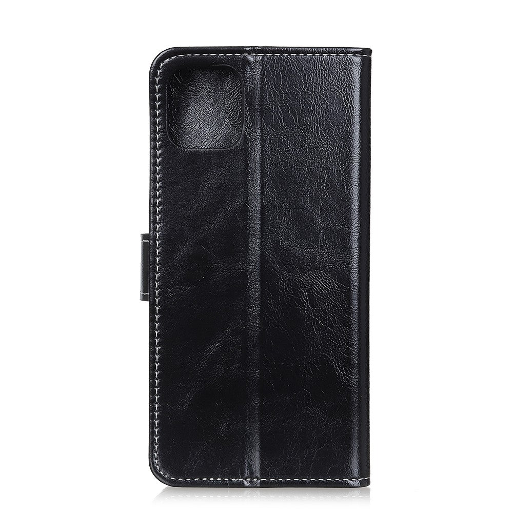 Crazy Horse Skin Leather Unique Case for iPhone 12 mini
