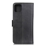 Magnetic Double Clasp Leather Cool Case for iPhone 12 mini