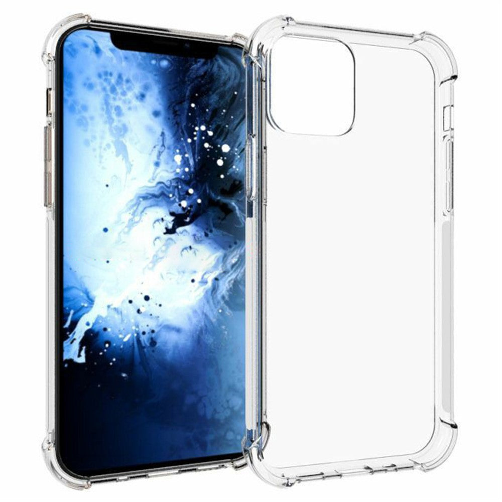 Shockproof Anti-slip Transparent TPU Phone Case for Apple iPhone 12 mini
