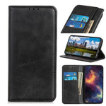 Auto-absorbed with Wallet Split Leather Stand Phone Case for iPhone 12 mini