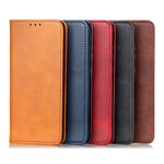 Auto-absorbed with Wallet Split Leather Stand Phone Case for iPhone 12 mini