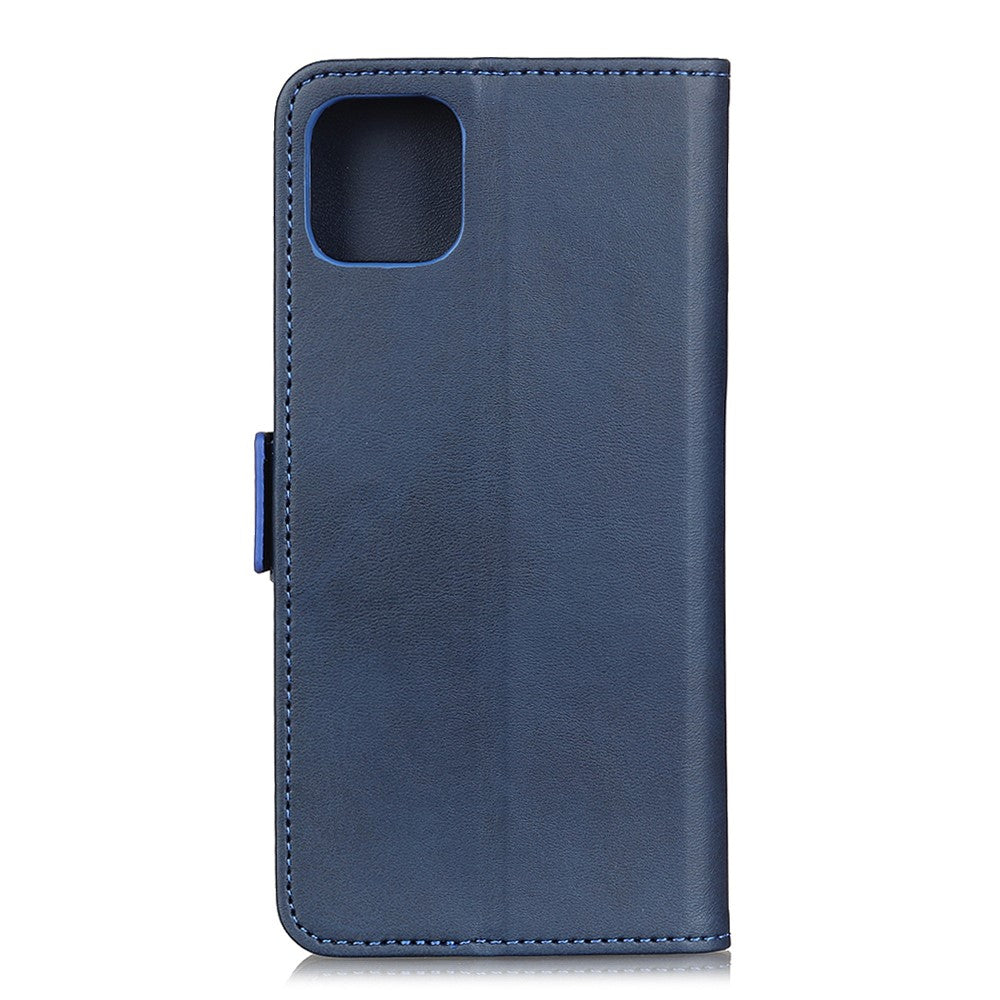 Magnetiskt läderskal med dubbelspänne för iPhone 12 Pro/12