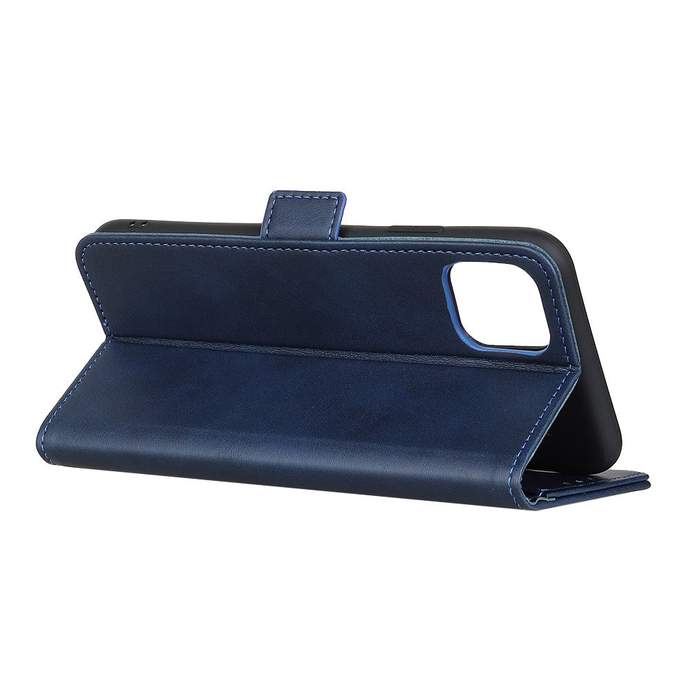 Magnetiskt läderskal med dubbelspänne för iPhone 12 Pro/12