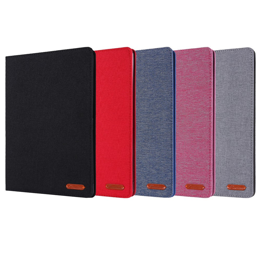 Cloth Texture Card Slots Stand Leather Flip Case for iPad 10.2 (2021)/(2020)/(2019)