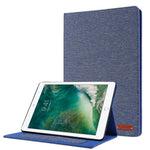 Cloth Texture Card Slots Stand Leather Flip Case for iPad 10.2 (2021)/(2020)/(2019)