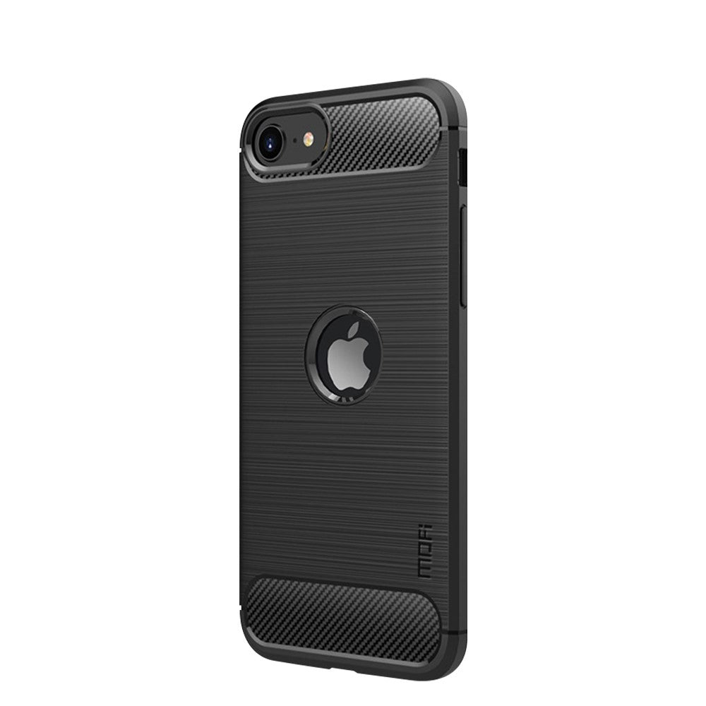 MOFI Carbon Fiber Texture Brushed TPU Case for iPhone SE (2020)/SE (2022)/8/7