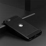 MOFI Carbon Fiber Texture Brushed TPU Case for iPhone SE (2020)/SE (2022)/8/7