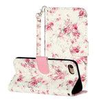 Light Spot Decor Pattern Printing Wallet Stand Flip Leather Case for iPhone 7/8/SE (2020)/SE (2022)
