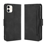 PU Leather with Multiple Card Slots Cell Phone Cover for iPhone 12 Pro 6.1 inch
