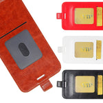 Vertical Flip Crazy Horse Leather Cell Phone Case for iPhone 12 mini
