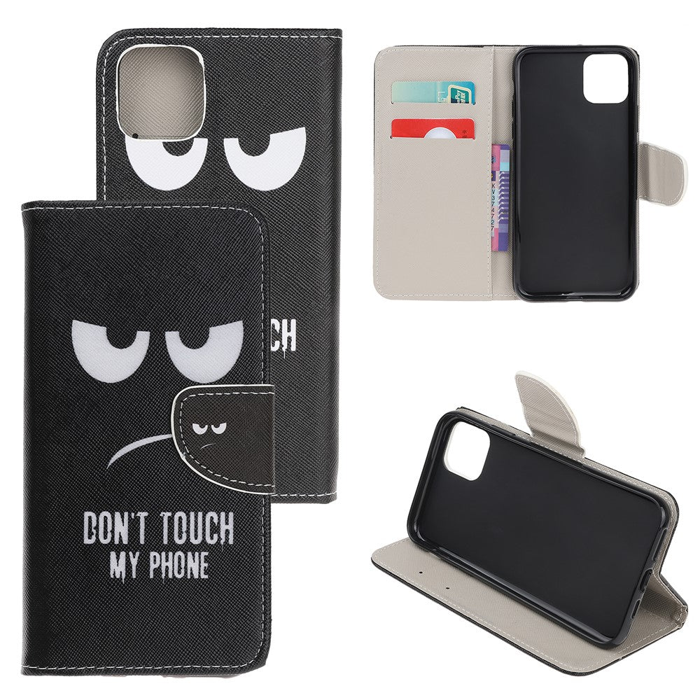 Pattern Printing Shell Leather Cover for iPhone 12 mini