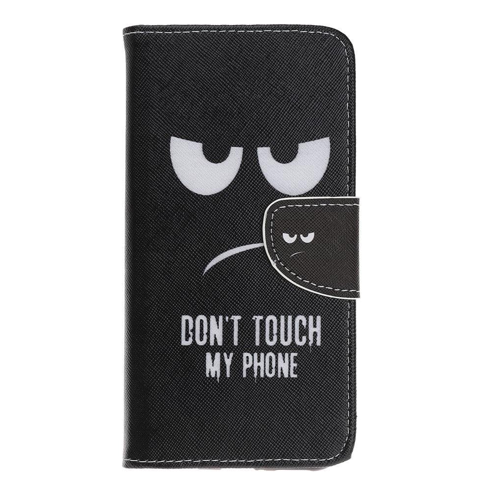 Pattern Printing Shell Leather Cover for iPhone 12 mini