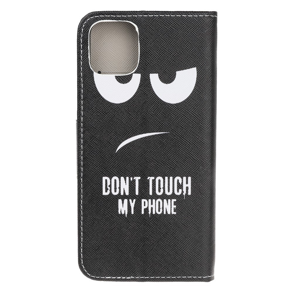 Pattern Printing Shell Leather Cover for iPhone 12 mini