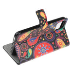 Pattern Printing Leather Wallet Case for iPhone 12 mini