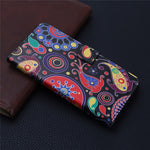 Pattern Printing Leather Wallet Case for iPhone 12 mini