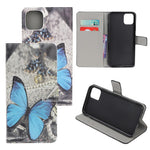Pattern Printing Leather Wallet Case for iPhone 12 mini