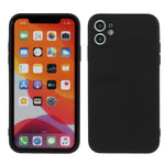 Pure Colour Matte Soft TPU Cover Phone Case for iPhone 11 6.1 inch