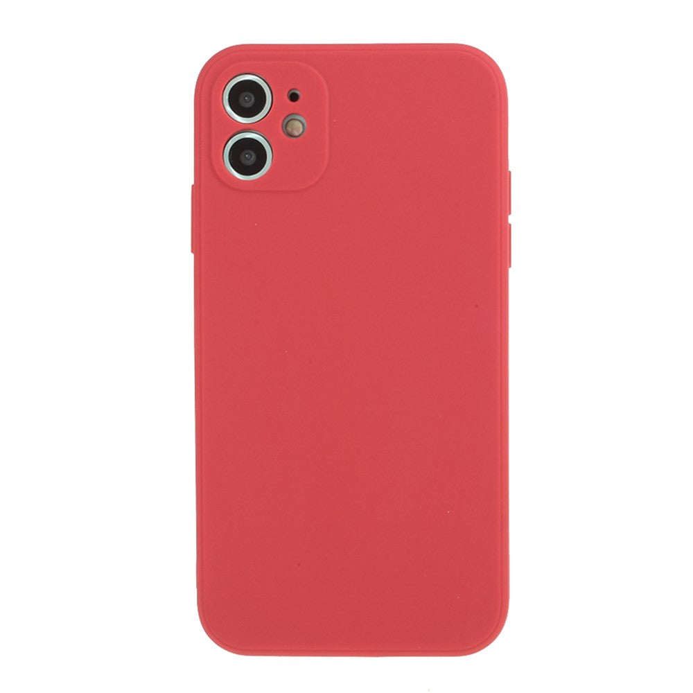 Pure Colour Matte Soft TPU Cover Phone Case for iPhone 11 6.1 inch