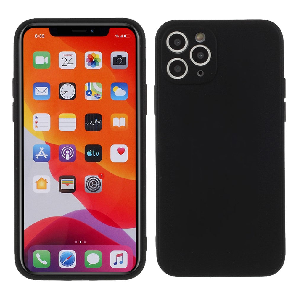 Matt mjukt silikonskal för mobilmobiler till iPhone 11 Pro Max 6,5 tum