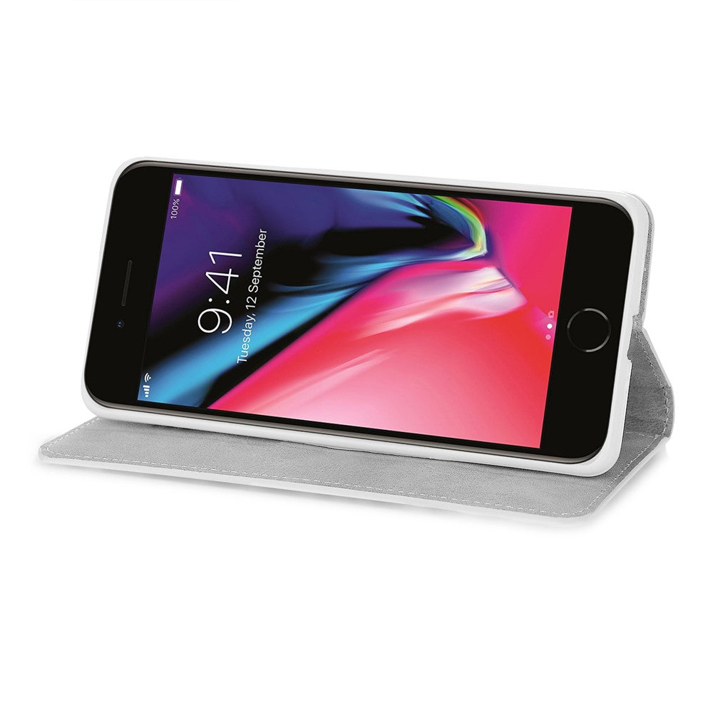 Glittery Powder Splicing Wallet Stand læderetui til iPhone SE (2020)/SE (2022)/8/7 4.7 tommer