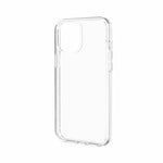 Anti-Fingerprint Clear PC+TPU Hybrid Phone Case for iPhone 12 mini
