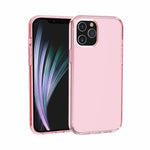 Anti-fingeraftryk Klar PC+TPU Combo Bagcover til iPhone 12