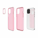 Anti-fingeraftryk Klar PC+TPU Combo Bagcover til iPhone 12