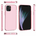 Anti-fingeraftryk Klar PC+TPU Combo Bagcover til iPhone 12